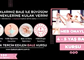 4-5 Yaş Bale Hazırlık Seviye Kursu Fiyatları – Erken Kayıtta %50 İndirim